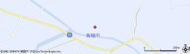 福島県飯舘村（相馬郡）飯樋（一町畑）周辺の地図