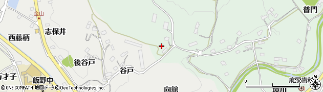 福島県福島市飯野町大久保荒井周辺の地図