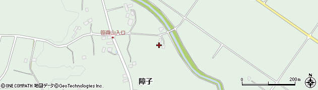 福島県福島市松川町水原（諏訪田）周辺の地図