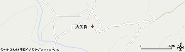 福島県北塩原村（耶麻郡）大塩（大久保）周辺の地図