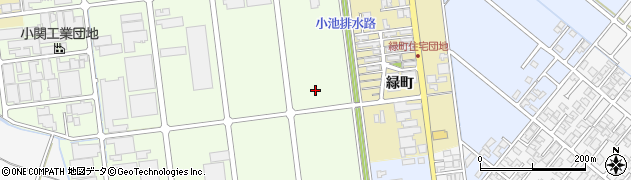 新潟県燕市小関周辺の地図