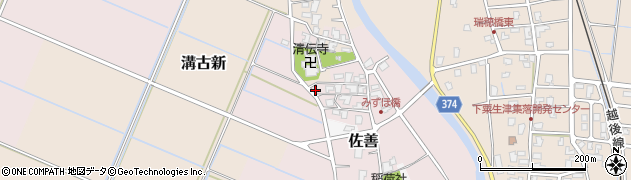 新潟県燕市佐善2933周辺の地図