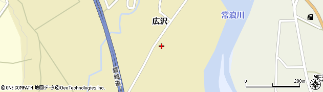 新潟県東蒲原郡阿賀町広沢117周辺の地図