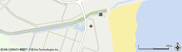 福島県南相馬市原町区金沢浦周辺の地図