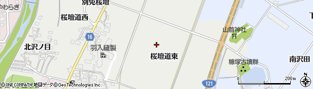 福島県喜多方市岩月町喜多方周辺の地図