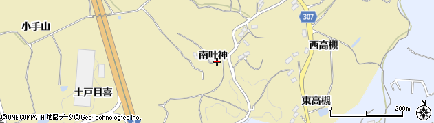 福島県福島市松川町金沢（南叶神）周辺の地図