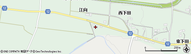 福島県南相馬市原町区大原（流町）周辺の地図