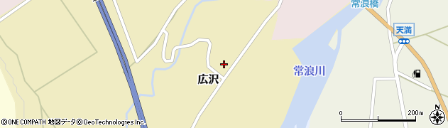 新潟県東蒲原郡阿賀町広沢600周辺の地図