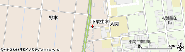 福田道路株式会社　西蒲営業所周辺の地図