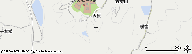 福島県伊達郡川俣町鶴沢鶴窪周辺の地図