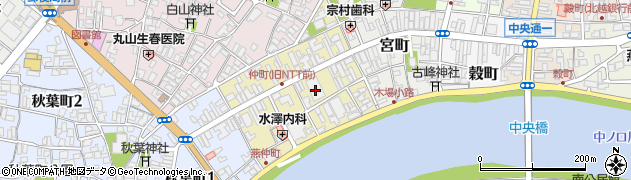 第四北越銀行燕支店周辺の地図