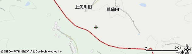 福島県川俣町（伊達郡）鶴沢（大丈窪）周辺の地図