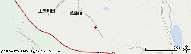 福島県伊達郡川俣町鶴沢山入周辺の地図