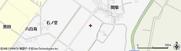 福島県喜多方市関柴町関柴（前田）周辺の地図