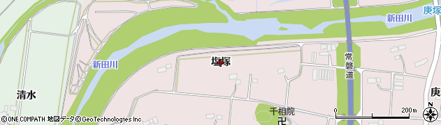 福島県南相馬市原町区深野（塩塚）周辺の地図