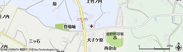 福島県福島市飯野町青木（林蔭）周辺の地図