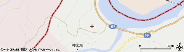 福島県西会津町（耶麻郡）群岡（高反乙）周辺の地図