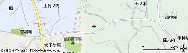 福島県福島市飯野町大久保30周辺の地図