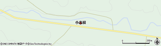 福島県南相馬市原町区大原（小高根）周辺の地図