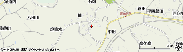 福島県福島市飯野町明治岫47周辺の地図