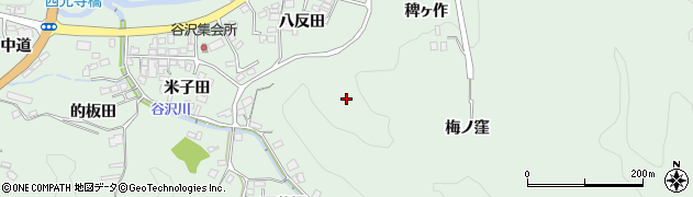 福島県川俣町（伊達郡）飯坂（永坂）周辺の地図