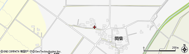 福島県喜多方市関柴町関柴（川又）周辺の地図