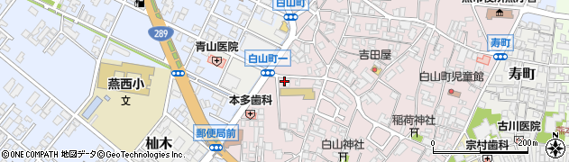 福来亭白山町店周辺の地図