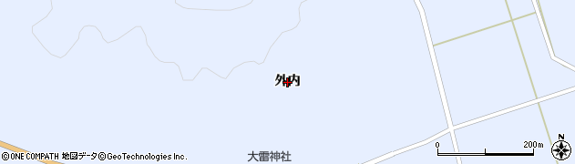 福島県飯舘村（相馬郡）飯樋（外内）周辺の地図