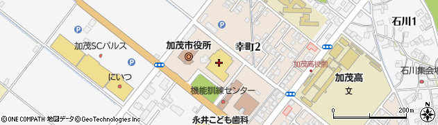 加茂市　やまびこ作業所周辺の地図