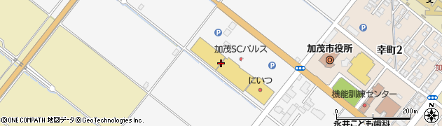 コメリパワー加茂店周辺の地図