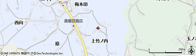 福島県福島市飯野町青木上竹ノ内68周辺の地図