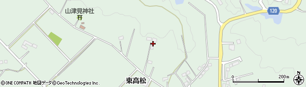 福島県南相馬市原町区上北高平東高松83周辺の地図
