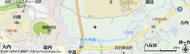 福島県伊達郡川俣町飯坂西光寺周辺の地図
