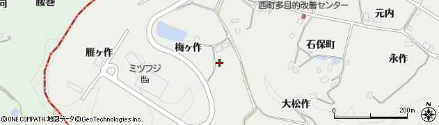 福島県川俣町（伊達郡）鶴沢（新田）周辺の地図