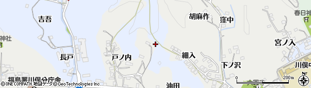福島県川俣町（伊達郡）小神（杉野山）周辺の地図