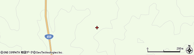 福島県西会津町（耶麻郡）奥川大字元島（葛ノ沢）周辺の地図