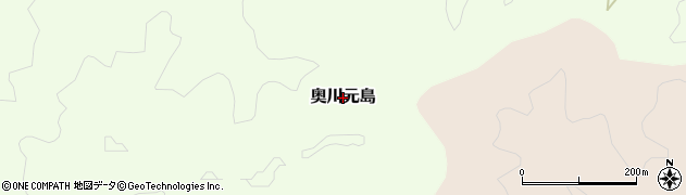 福島県西会津町（耶麻郡）奥川大字元島周辺の地図