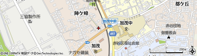 陣ケ峰橋周辺の地図