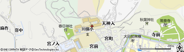 川俣町立川俣小学校周辺の地図