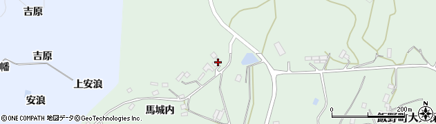 福島県福島市飯野町大久保29周辺の地図