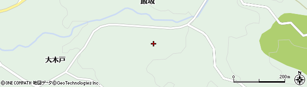 福島県川俣町（伊達郡）飯坂（蒲ヶ作）周辺の地図