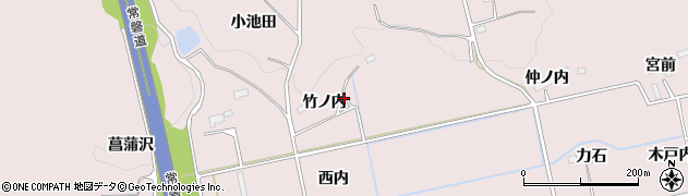 福島県南相馬市原町区深野（竹ノ内）周辺の地図
