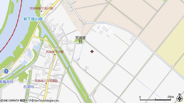 〒959-1315 新潟県加茂市天神林の地図
