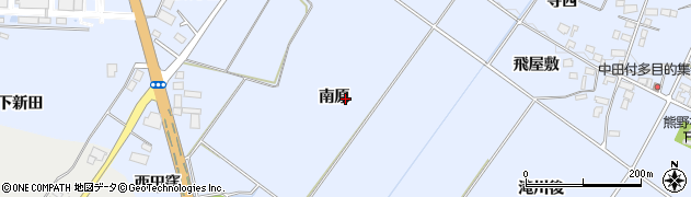 福島県喜多方市岩月町宮津（南原）周辺の地図