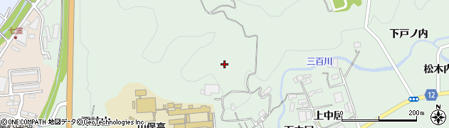 福島県川俣町（伊達郡）飯坂（諏訪平）周辺の地図