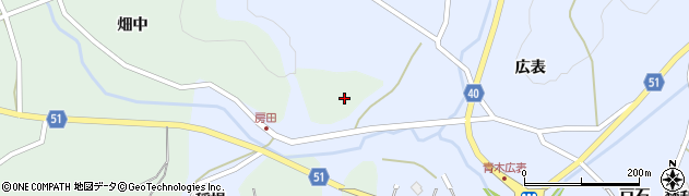 福島県福島市立子山房田4周辺の地図