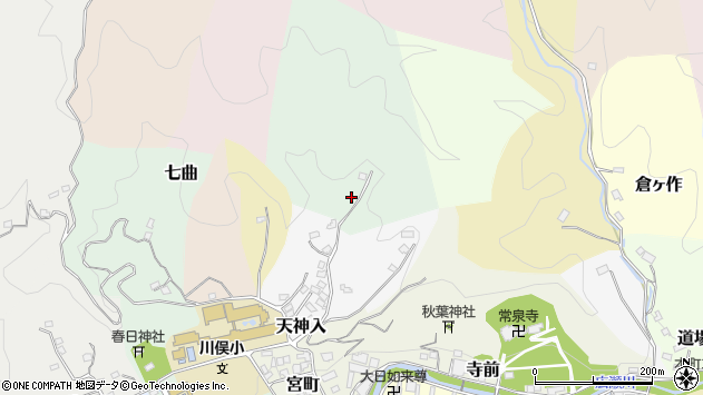 〒960-1475 福島県伊達郡川俣町早坂の地図