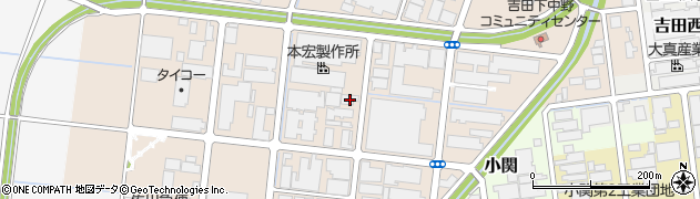 本宏製作所第８工場周辺の地図