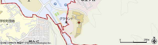 新潟経営大学周辺の地図