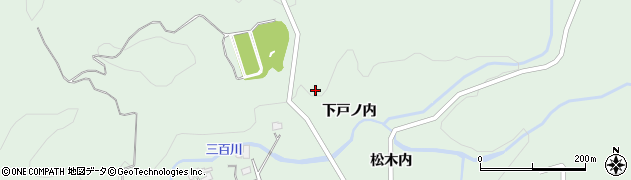 福島県川俣町（伊達郡）飯坂（戸ノ内）周辺の地図